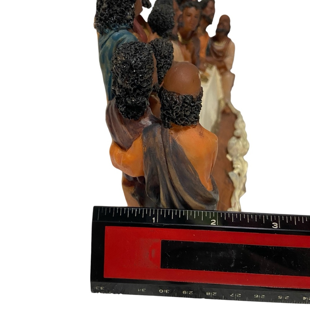 The Last Supper Table Jesus Disciples Mary Wall Hanging African American - Picture 5 of 15